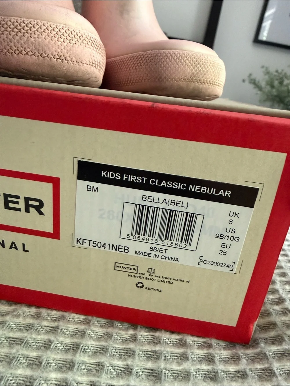 Hunter Bella Classic Nebular Rain Boots